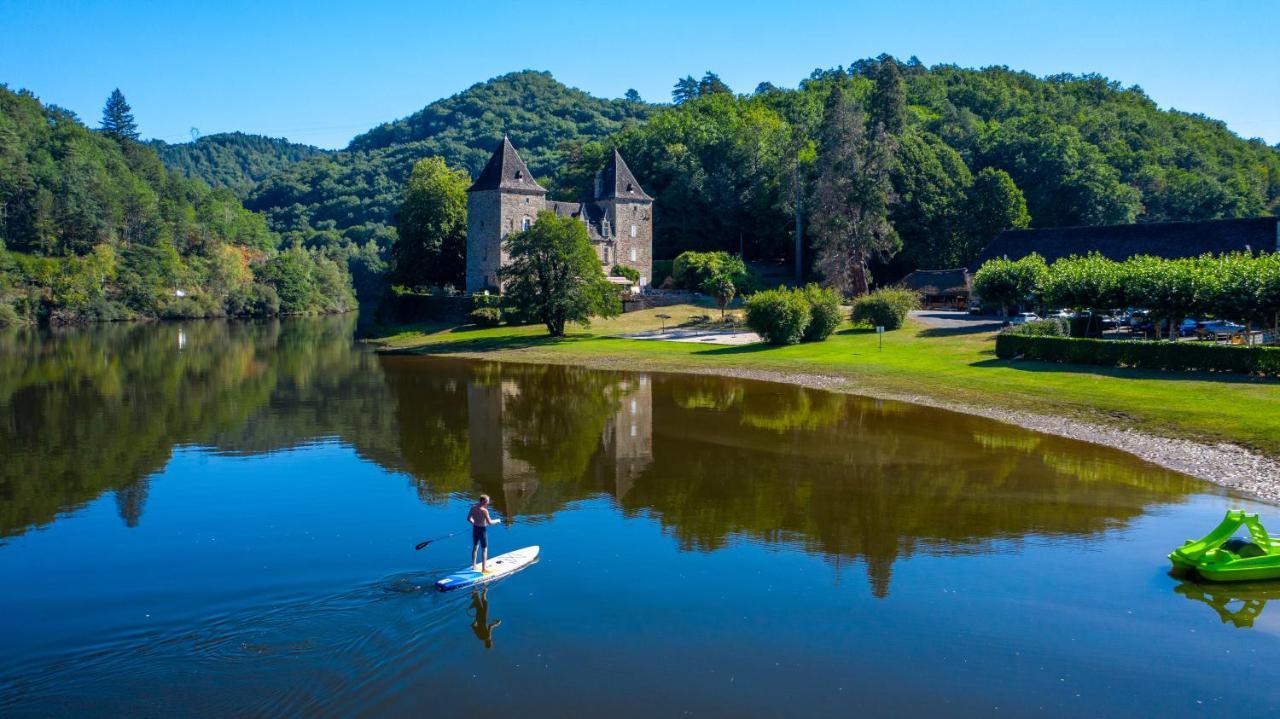 Camping Le Chateau Du Gibanel Saint-Martial-Entraygues Eksteriør bilde
